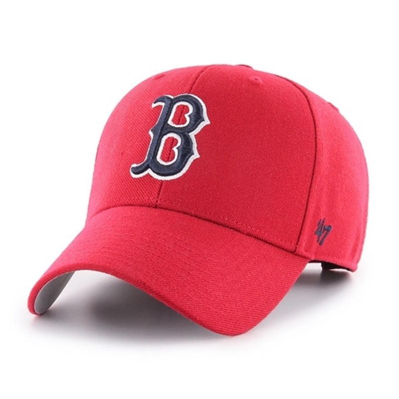 47 Brand Boston Red Sox B-MVP02WBV-RD Cap Baseball sapka