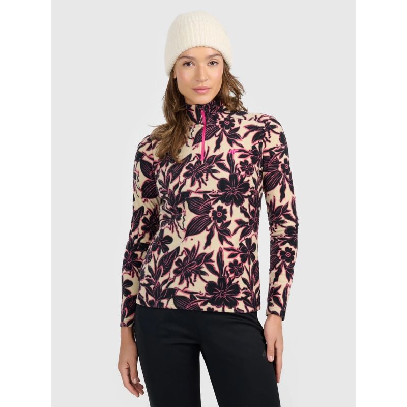 4FWarm thermal fleece underwear (top) women's 4F termoaktív női 4FRAW25UFLEF094-91A