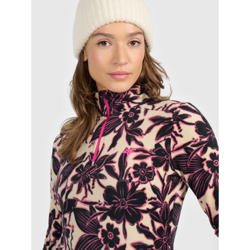 4FWarm thermal fleece underwear (top) women's 4F termoaktív női 4FRAW25UFLEF094-91A