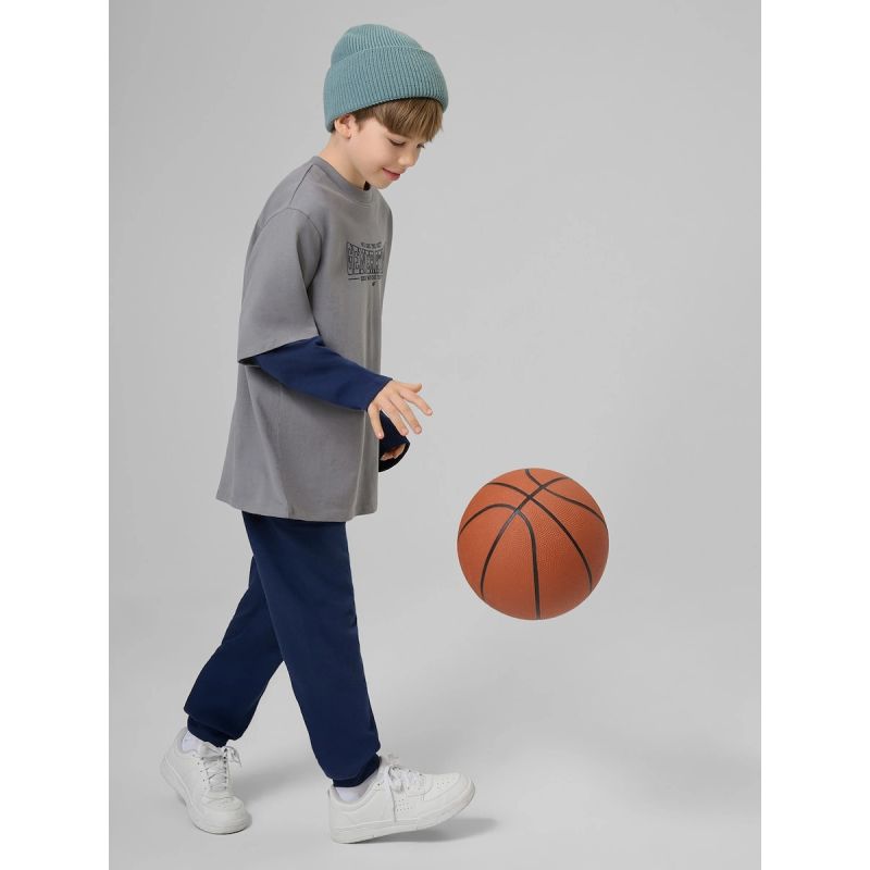 4f Boy's longsleeve loose with print gyerek