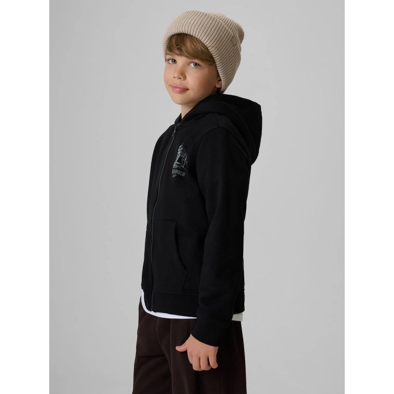 4F Boy's regular hooded sweatshirt gyerek kapucnis pulóver