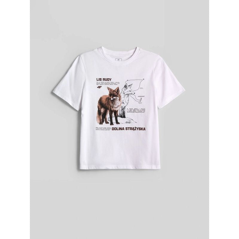 4F Boy's regular printed T-shirt gyerek póló 4FJKAW26TTSHM4452-10S