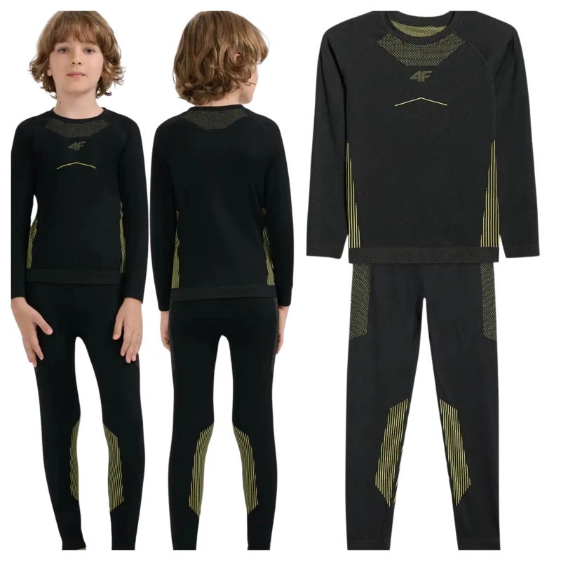 4f Boy's seamless underwear set (TOP+BOTTOM) gyerek Aláöltözet 4FJWAW25USEAM248-20S