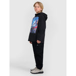 Boy's sweatshirt with hood, open, 4F gyerek 4FJRAW25TSWSM2345-20S