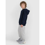 Boy's sweatshirt with hood, open, 4F gyerek kapucnis pulóver 4FJRMM00TSWSM2482-31S