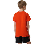 4F Boy's T-shirt M3284 red 62S piros gyerek póló 4FJWSS26TTSHM328462S