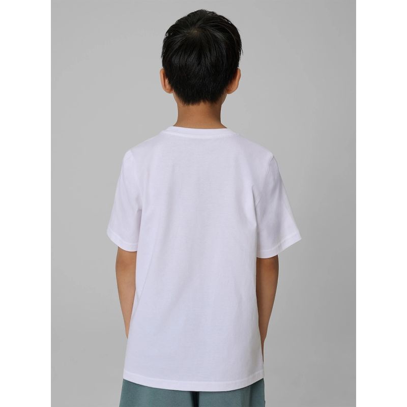 4F Boys' Regular-Fit Graphic T-Shirt gyerek póló