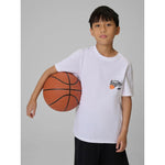 4F Boys' regular-fit printed T-shirt gyerek póló 4FJRAW26TTSHM4343-10S