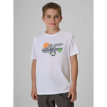 4F Boys' regular-fit printed T-shirt gyerek póló 4FJRAW26TTSHM4346-10S