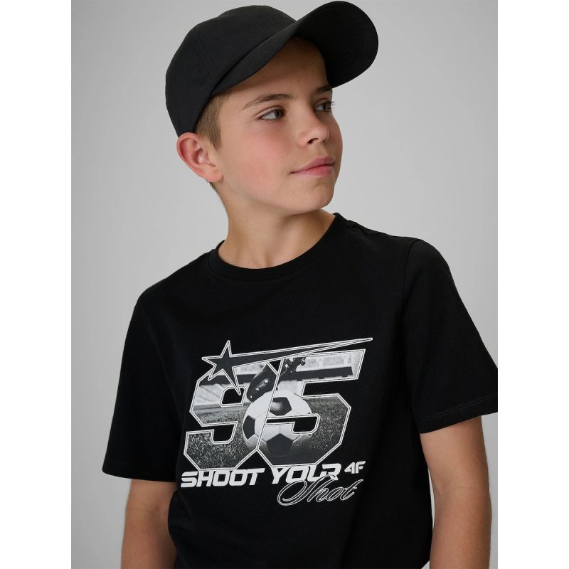 4F Boys’ Regular Fit Printed T-Shirt gyerek póló