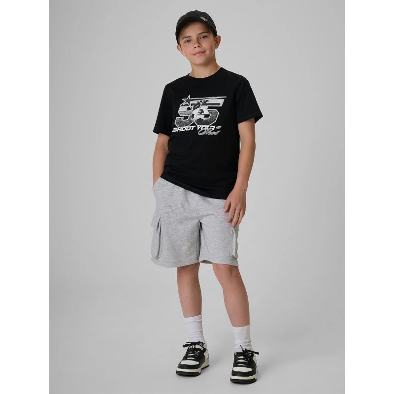 4F Boys’ Regular Fit Printed T-Shirt gyerek póló