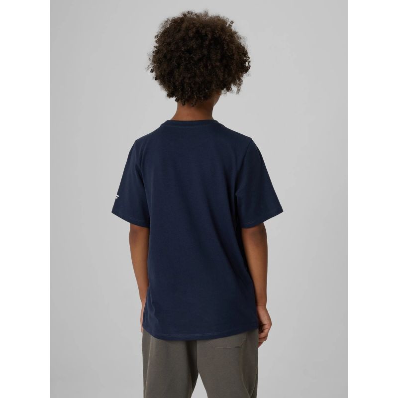 4F Boys' Regular Fit Printed T-Shirt gyerek póló
