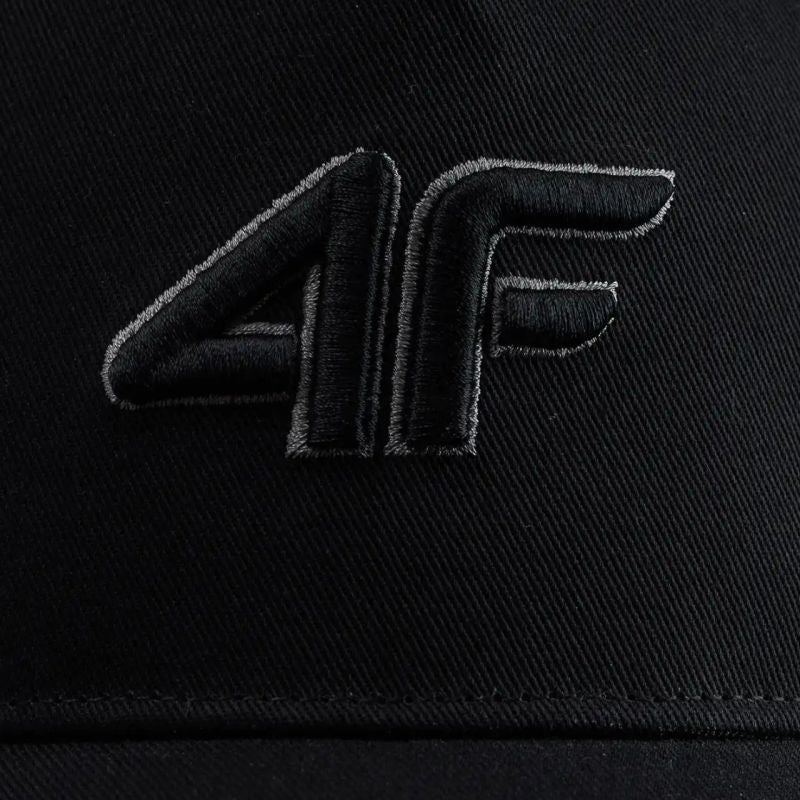 4F Children's baseball cap U547 black 21S fekete baseball sapka