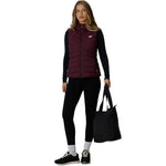 4F F372 Vest 60S női póló, bordó