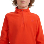 4f Fleece sweatshirt for boy M058 red gyerek 4FJWAW25UFLEM05862S