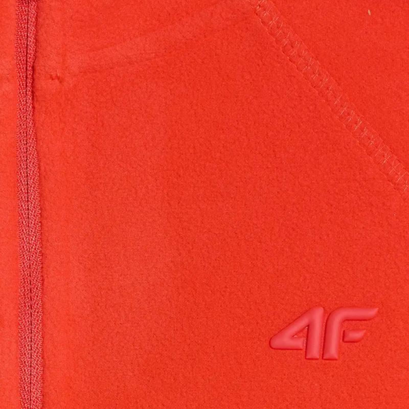 4f Fleece sweatshirt for boy M058 red gyerek 4FJWAW25UFLEM05862S