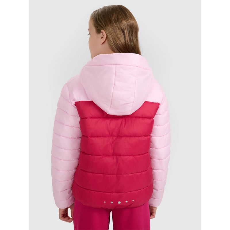 4f Girls' down with synthetic filling Női Dzseki 4FJRAW25TDJAF0771-54S