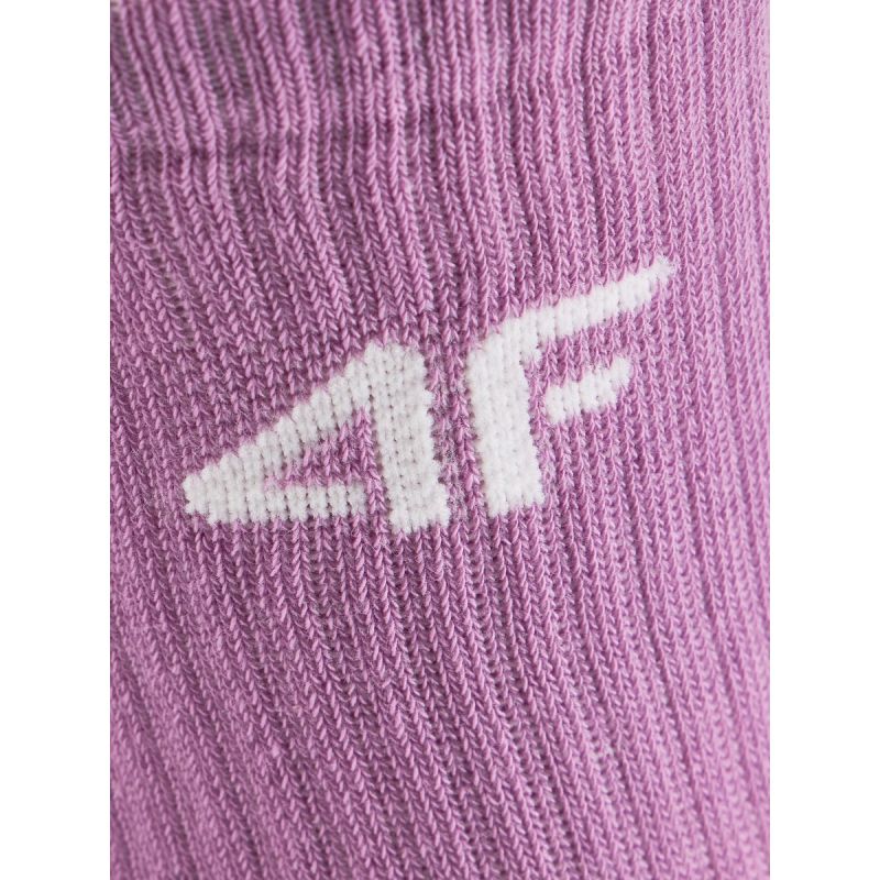 4F Girls’ Long Socks (4-Pack) zokni 4FJRAW26USOCF1010-91S