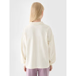 Girls' longsleeve plain 4F Junior Női hosszú ujjú póló, gyerek 4FJRAW24TLONF438-11S