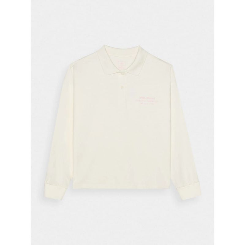 Girls' longsleeve plain 4F Junior Női hosszú ujjú póló, gyerek 4FJRAW24TLONF438-11S