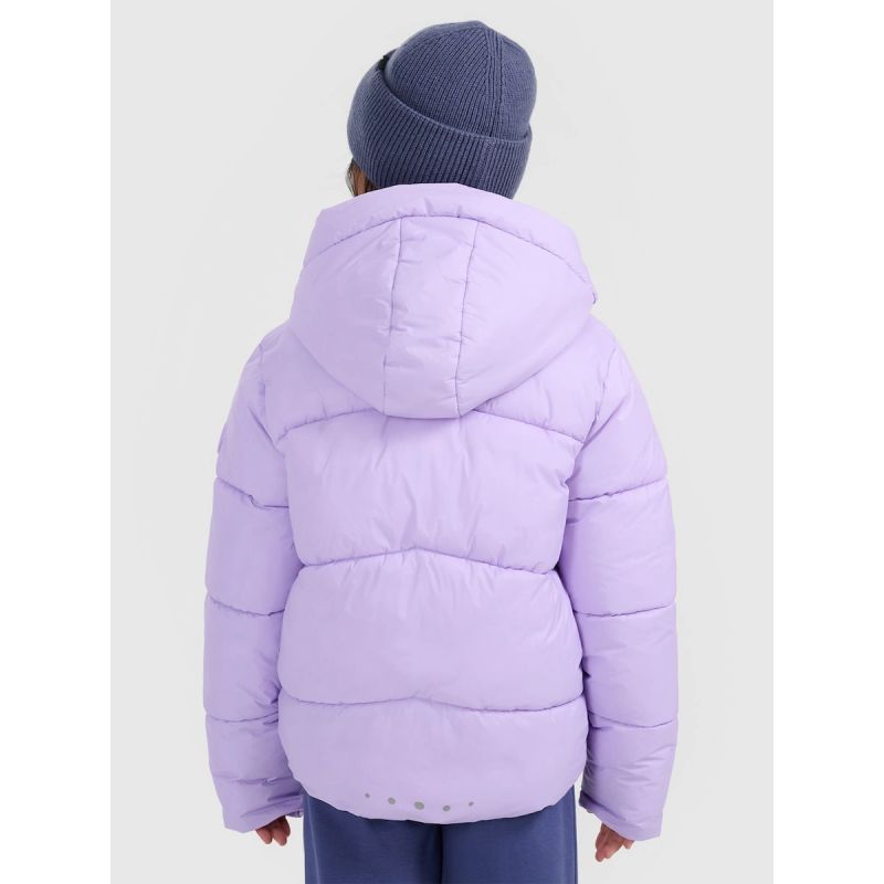 4F Girls' puffer with synthetic down filling gyerek dzseki