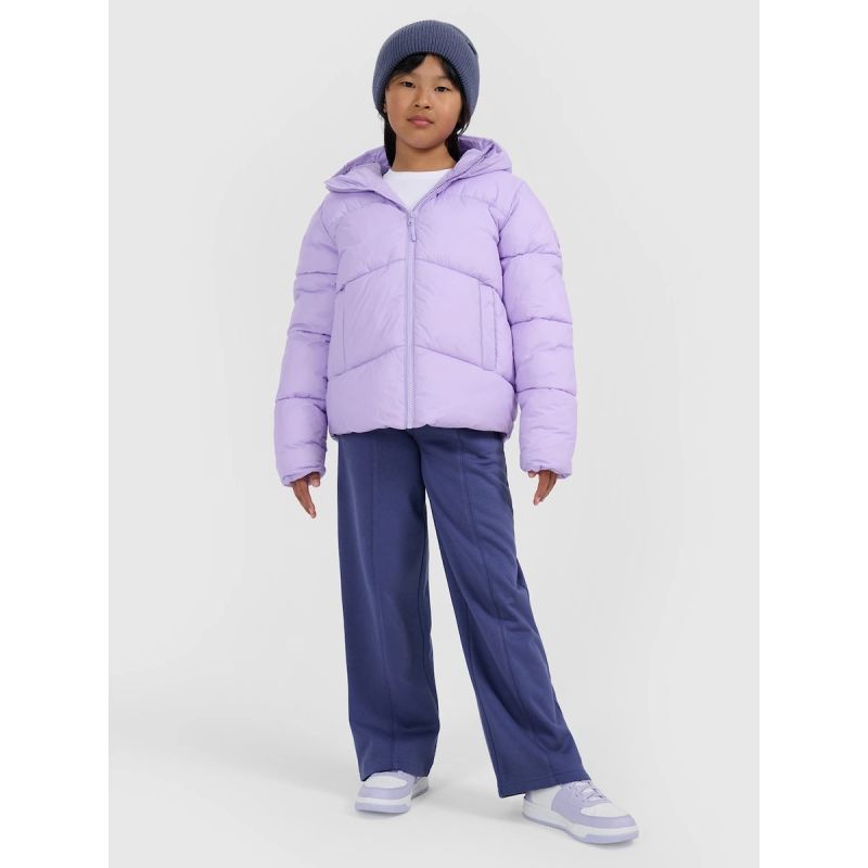 4F Girls' puffer with synthetic down filling gyerek dzseki