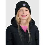 4F Girls' Reflective Beanie gyerek téli sapka, egy méret