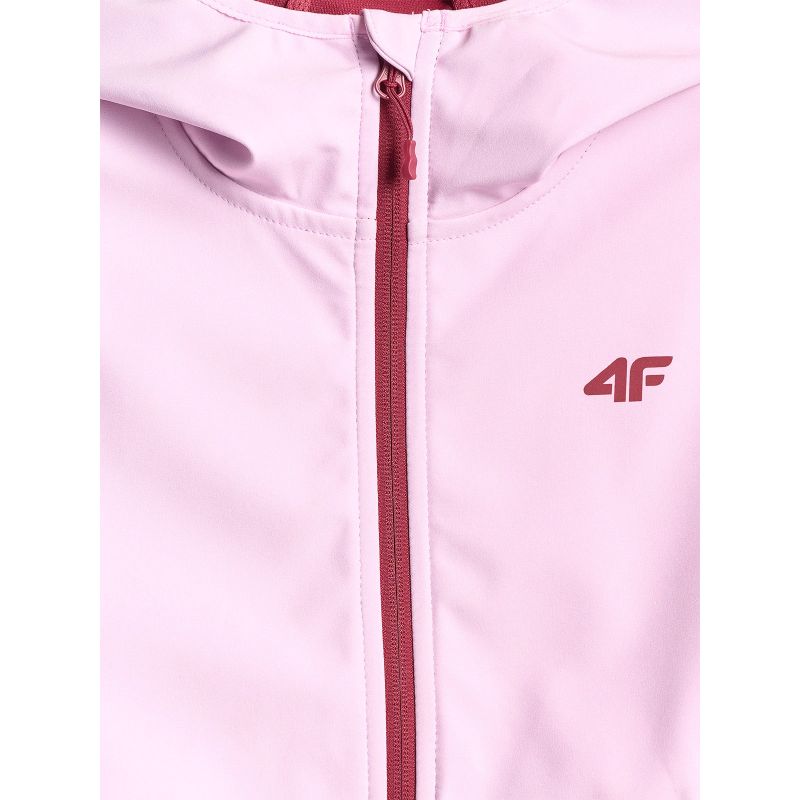 Girls' softshell jacket, windproof membrane 5000, 4F 4FJWSS26TSOFF478-47S gyerek kabát