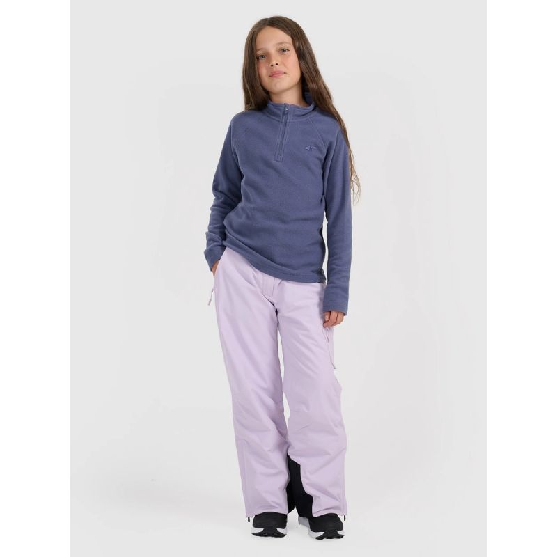 Girls' thermal fleece underwear (top) 4F 158/164 Női aláöltözet 4FJRAW25UFLEF070-31S