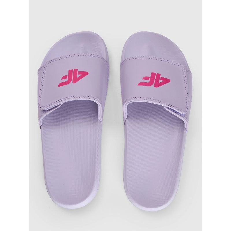 4F Girls' Velcro Flip-Flops gyerek papucs