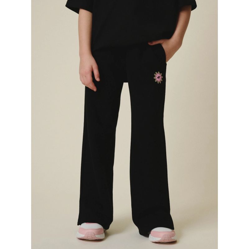 Girls' wide-leg sweatpants 4F gyerek