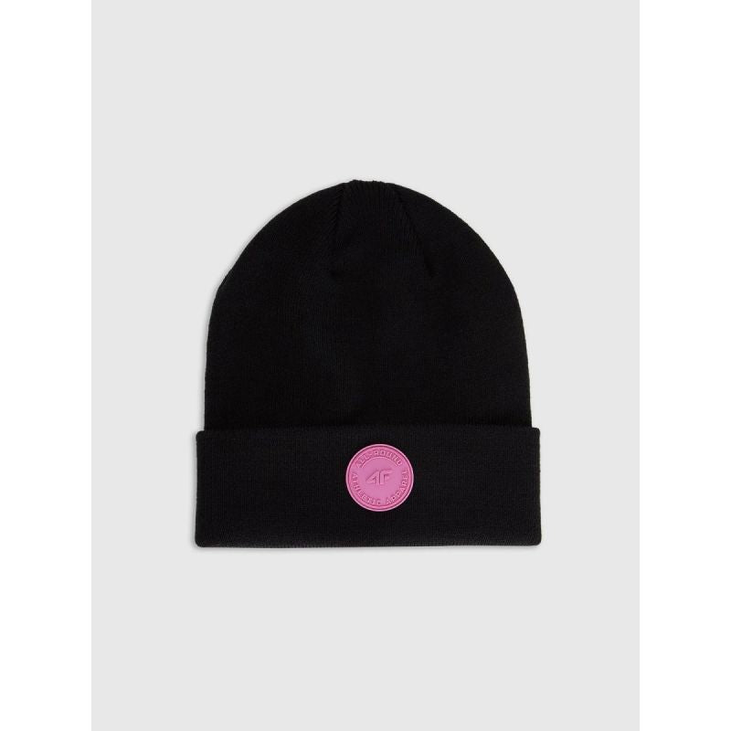 Girls' winter beanie hat 4F Női Kötött sapka 4FJRAW25ACAPF0749-20S