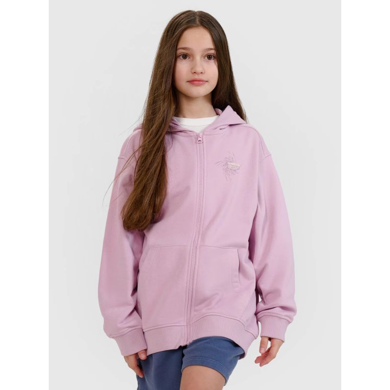 4f Girls' with a hood, Pulóver Női 4FJWSS25TSWSF1482-52S