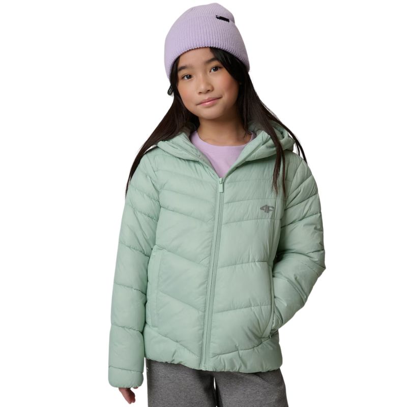 4F Jacket for girls F0739 47S menta gyerek