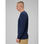 Longsleeve with print for men 4F 4FRAW25TLONM618-31S férfi hosszú ujjú póló