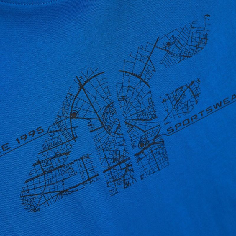 4F M3573 T-shirt, 33S férfi póló, kék