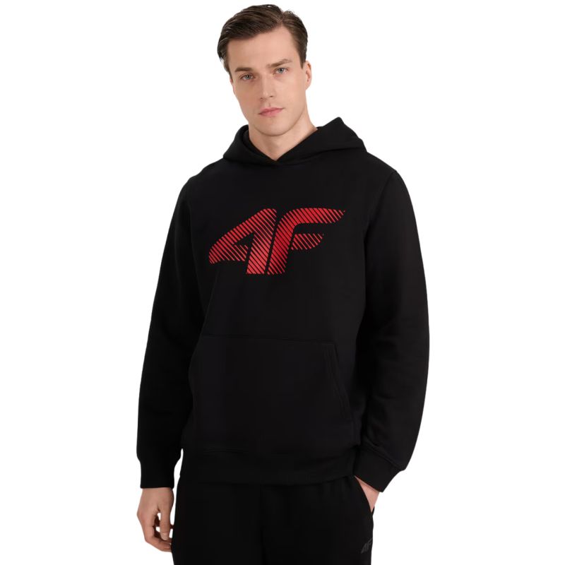 4f Men's deep black férfi Pulóver 4FWMM00TSWSM1766020S