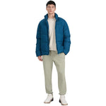 4f Men's down jacket dark navy blue férfi 4FRAW25TDJAM070730S