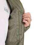 4f Men's down jacket khaki férfi 4FRAW25TDJAM070843S