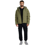 4f Men's down jacket khaki férfi 4FWAW25TDJAM071043S