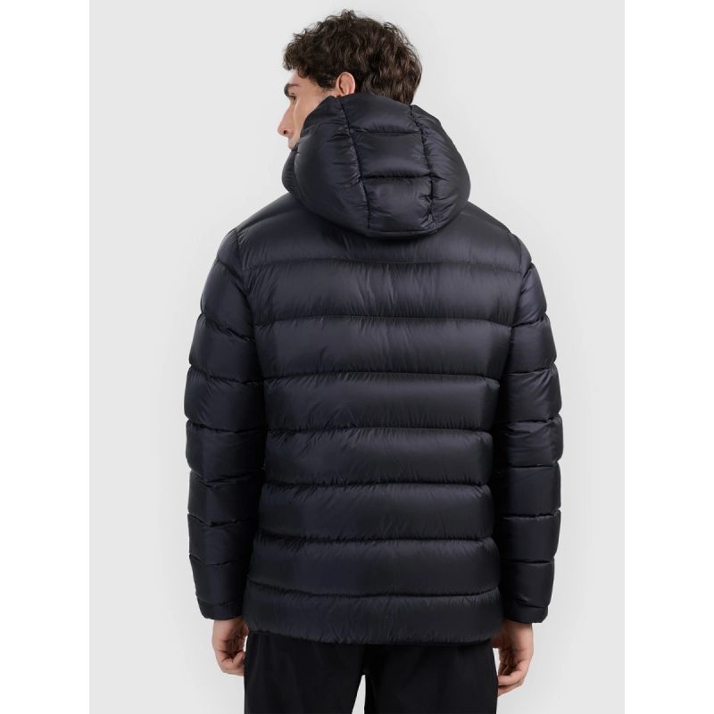 Men's down trekking with natural filling 4F 3xl férfi kabát 4FWAW25TDJAM0733-20S