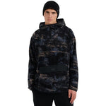 4f Men's fleece sweatshirt M427 multicolor allover férfi 4FWAW25TFLEM42790A