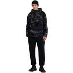 4f Men's fleece sweatshirt M427 multicolor allover férfi 4FWAW25TFLEM42790A
