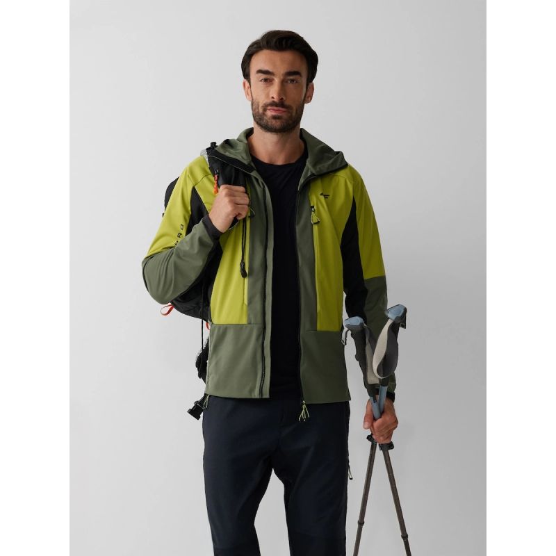 4F Men's PRO Softshell with Windproof 10000 Membrane férfi dzseki 4FRAW26TSOFM702-44S