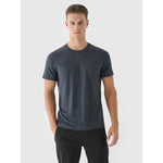 Men's quick-drying regular training T-shirt 4F férfi póló 4FWAW24TFTSM1003-22M