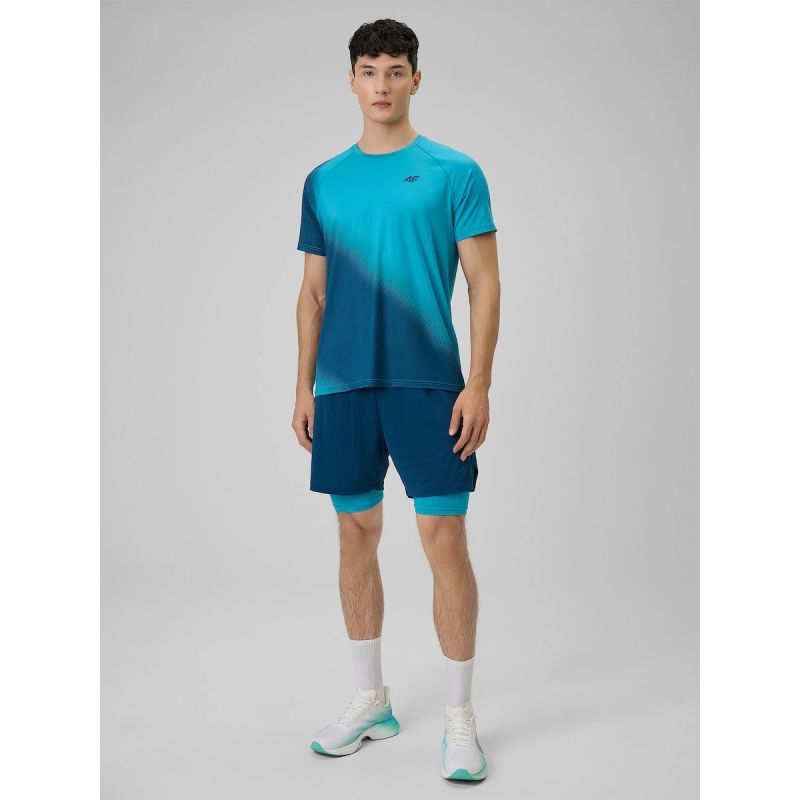 4F Men's quick-drying regular training T-shirt férfi póló 4FRSS26TFTSM2341-48A