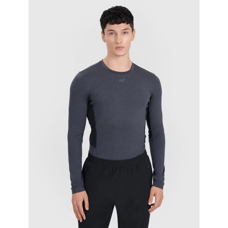 4f Men's quick-drying training longsleeve férfi 4FWMM00TFLOM507-22M
