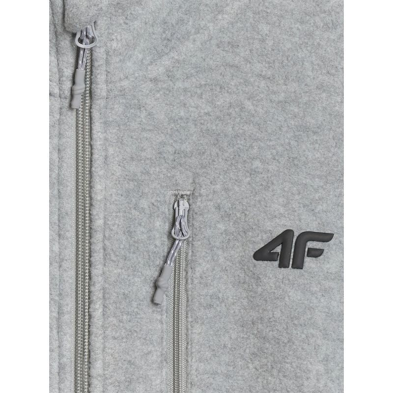 4F Men’s Regular-Fit Fleece with Stand-Up Collar 3xl dzseki 4FRMM00TFLEM435-27M