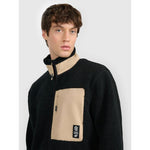 4F Men's regular-fit sherpa fleece with stand-up collar férfi polár pulóver 4FRAW25TFLEM456-20S