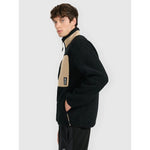 4F Men's regular-fit sherpa fleece with stand-up collar férfi polár pulóver 4FRAW25TFLEM456-20S